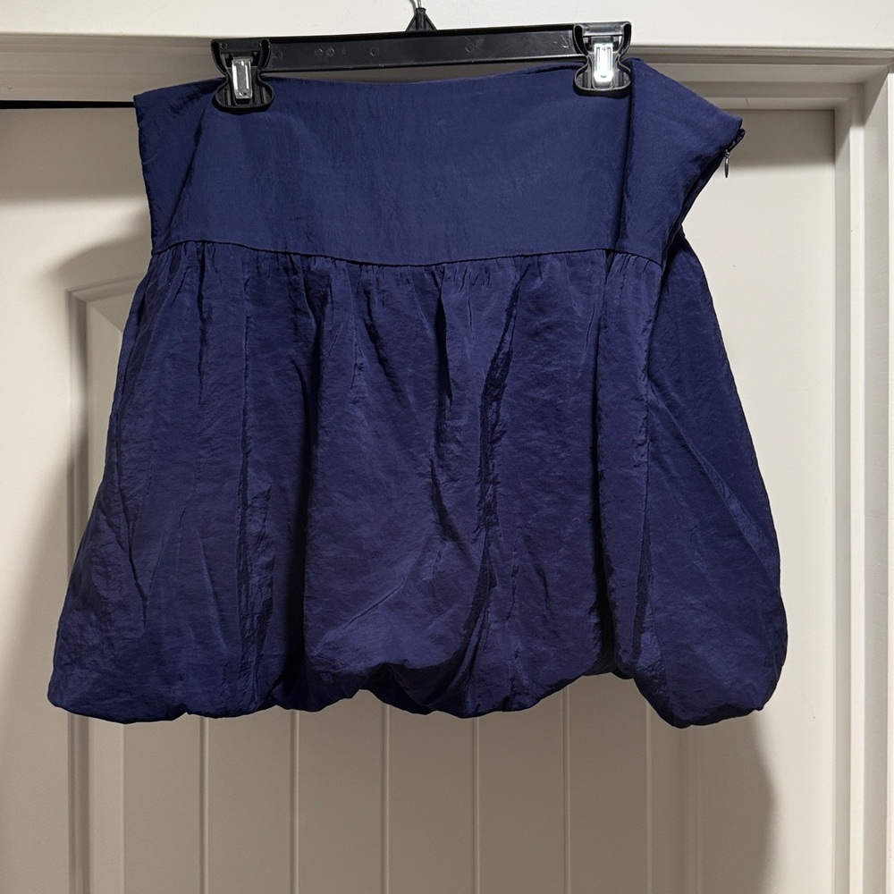 a new day Deep Blue A-Line Skirt